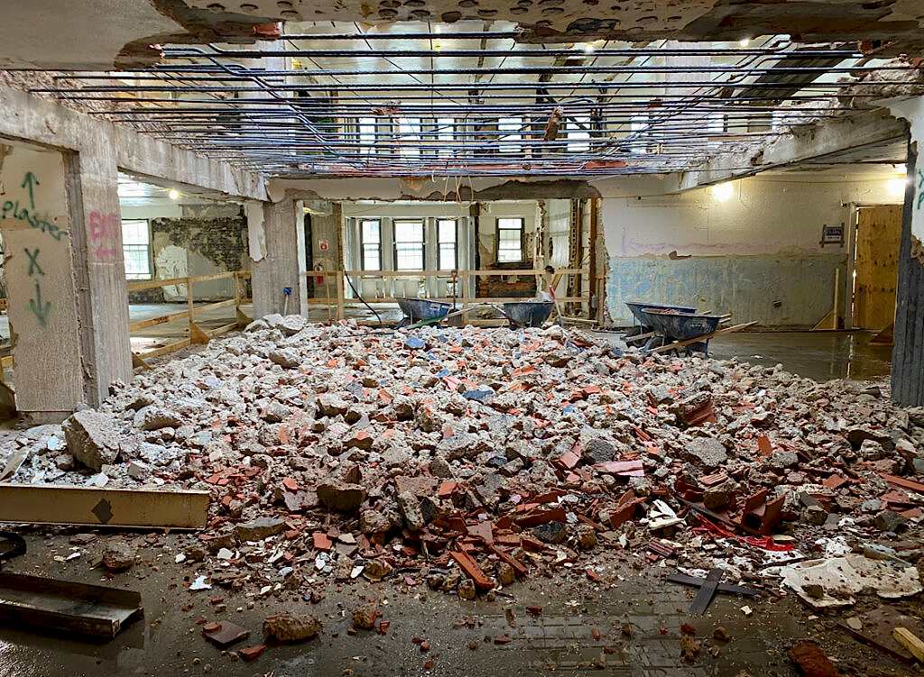 Thurston Hall_Interior_Demolition_VMDO
